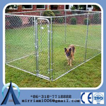 2015 high quality large steel dog cage/cheap chain link dog kennels